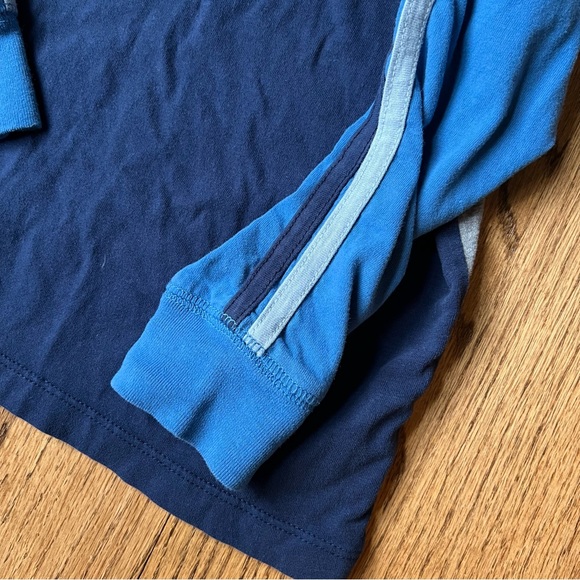 🆕 EUC Hanna Andersson colorblock long sleeve soft jersey tee 100 cm - Picture 2 of 5